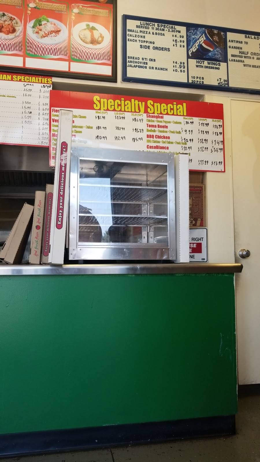 Antonio Pizza | restaurant | 28928 Greenspot Rd, Highland, CA 92346, USA | 9098627778 OR +1 909-862-7778