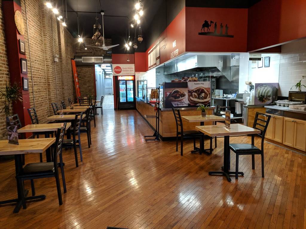 Rumi Middle Eastern Grill | restaurant | 1534 N Milwaukee Ave, Chicago, IL 60622, USA | 7736665119 OR +1 773-666-5119