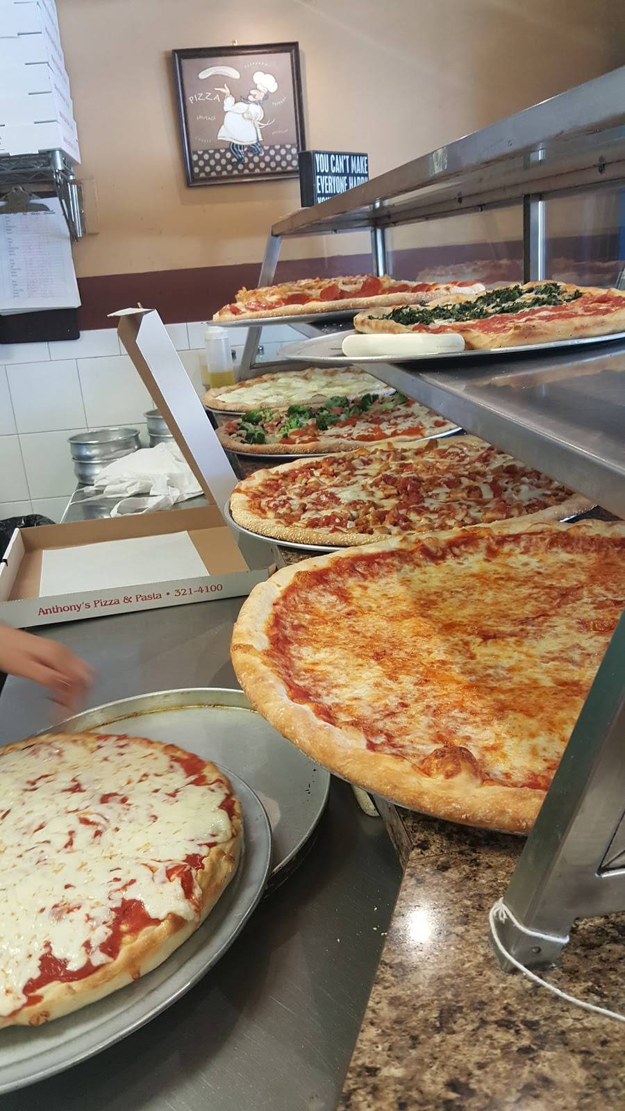 Anthonys Pizza & Pasta | restaurant | 791 Udall Rd, West Islip, NY 11795, USA | 6313214100 OR +1 631-321-4100