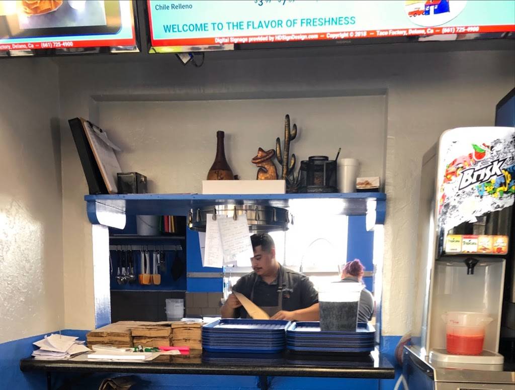 Taco Factory | restaurant | 1440 Main St, Delano, CA 93215, USA | 6617254900 OR +1 661-725-4900