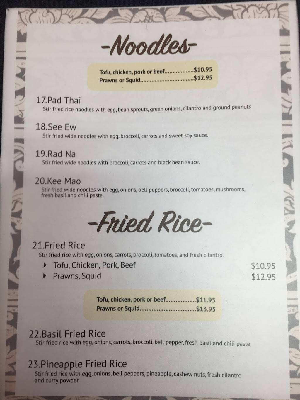 Naung Mai Thai Kitchen LLC | restaurant | 270 SE Cabot Dr, Oak Harbor, WA 98277, USA | 3606798907 OR +1 360-679-8907