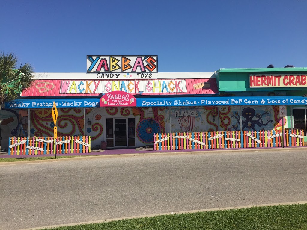 Yabbas Wacky Snack Shack | restaurant | 301 Gulf Shores Pkwy, Gulf Shores, AL 36542, USA | 2519483146 OR +1 251-948-3146