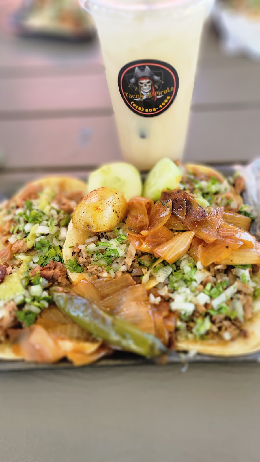 Tacos El Pirata | restaurant | Parking lot next to Barri/Sigue, 11360 E 31st St, Tulsa, OK 74146, USA | 9188084994 OR +1 918-808-4994