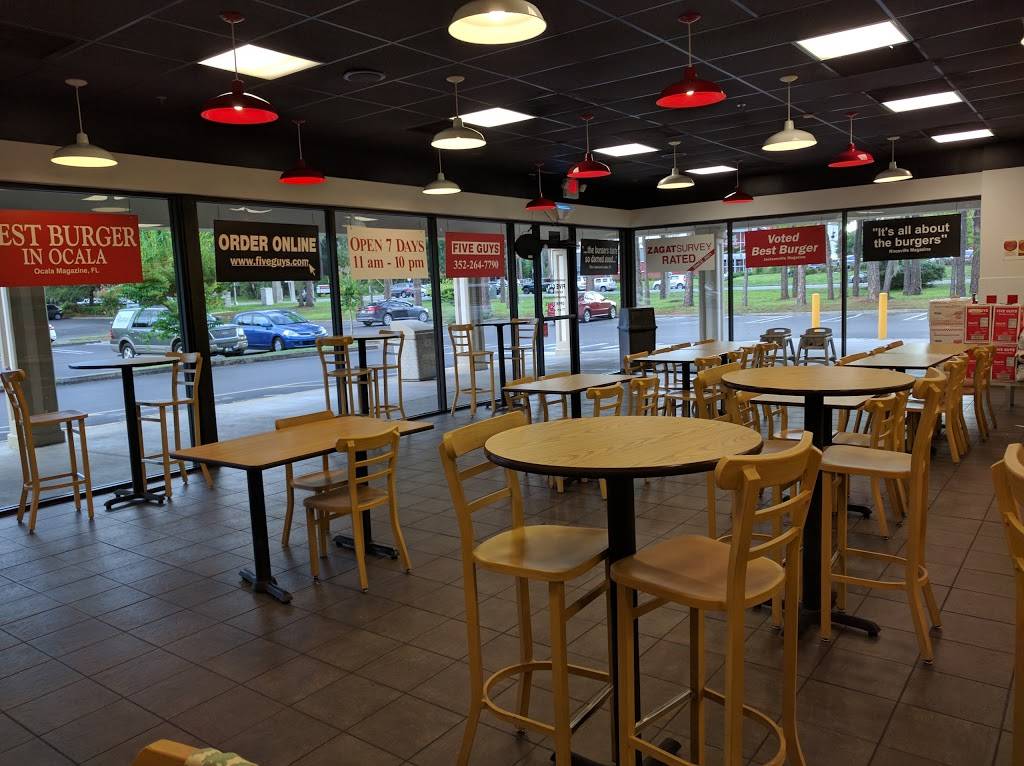 Five Guys | meal takeaway | 4222 NW 16th Blvd, Gainesville, FL 32605, USA | 3522647790 OR +1 352-264-7790