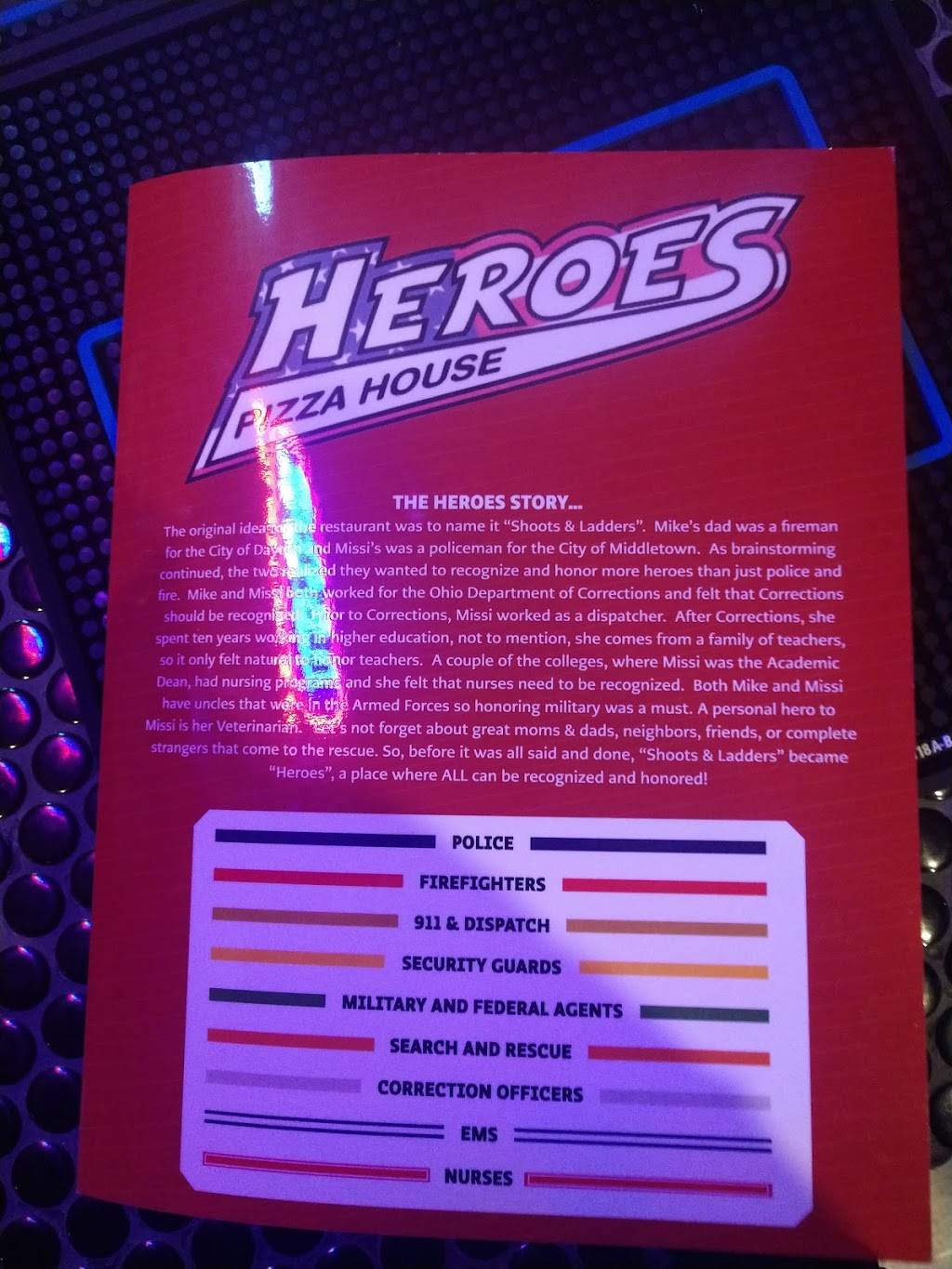 Heroes Pizza | restaurant | 92 Edgebrooke Dr, Springboro, OH 45066, USA | 9377901351 OR +1 937-790-1351
