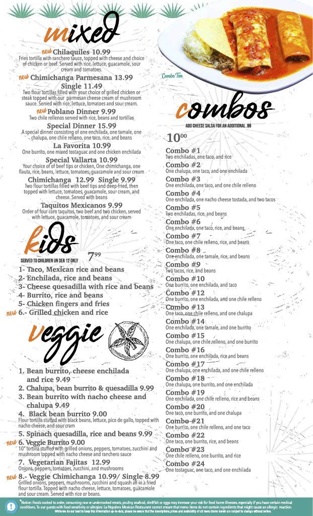 La Nopalera Mexican Restaurant | restaurant | 725 Skymarks Dr Suite 1, Jacksonville, FL 32218, USA | 9045164151 OR +1 904-516-4151