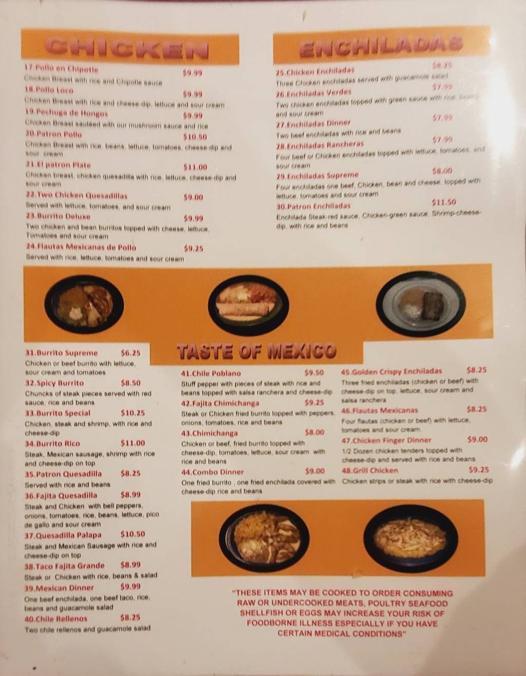 El Patron | restaurant | 78 Brickerton St, Columbus, MS 39701, USA | 6626305120 OR +1 662-630-5120