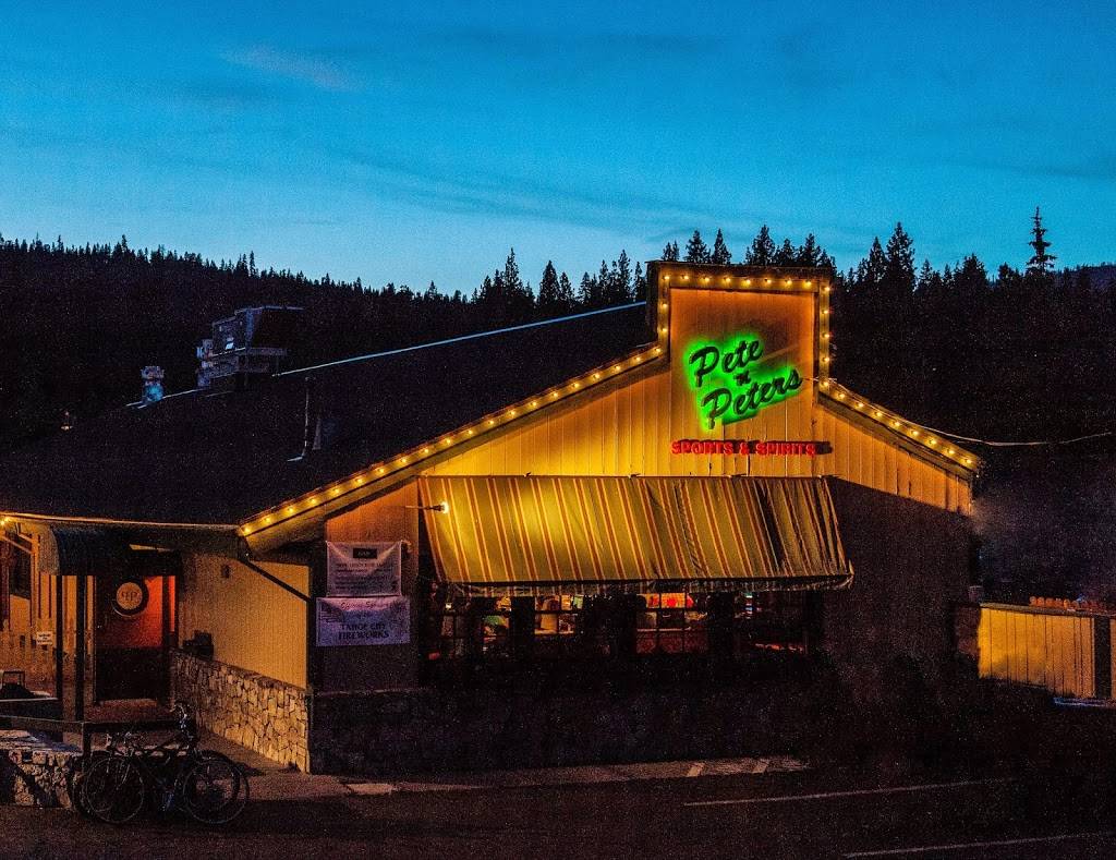 Pete n Peters | restaurant | 395 N Lake Blvd, Tahoe City, CA 96145, USA | 5305832400 OR +1 530-583-2400