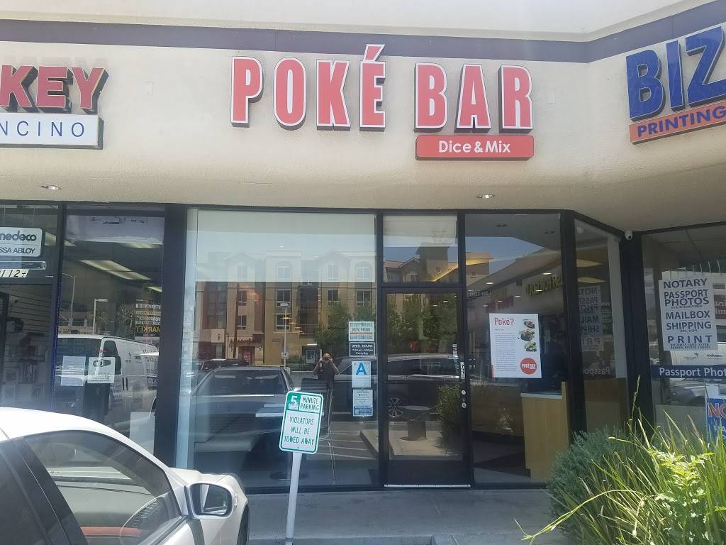 Poke Bar | restaurant | 16060 Ventura Blvd #111, Encino, CA 91436, USA | 7479985663 OR +1 747-998-5663