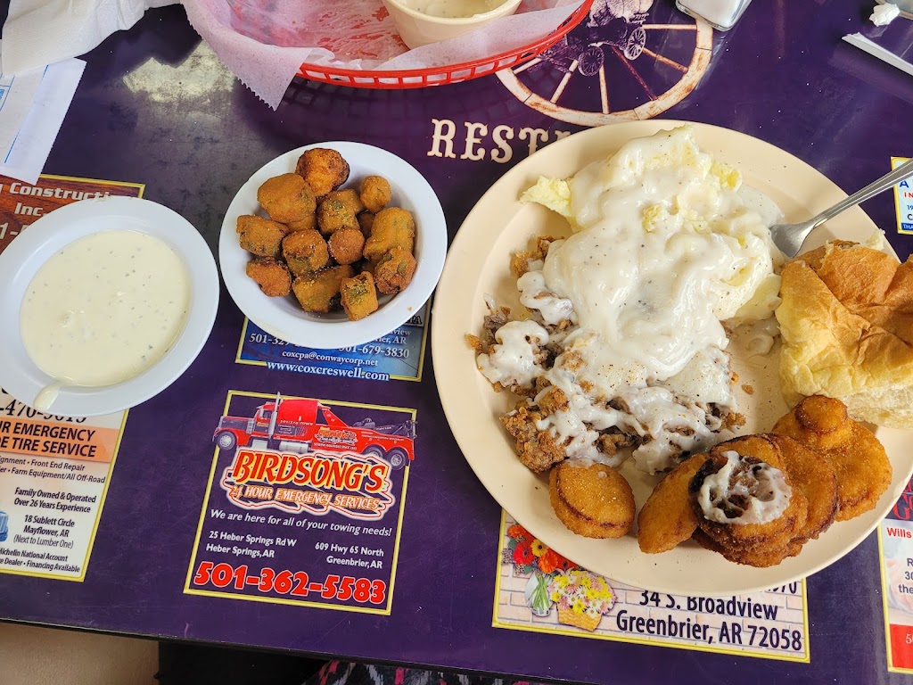 Wagon Wheel Restaurant | restaurant | 166 S Broadview St, Greenbrier, AR 72058, USA | 5016795009 OR +1 501-679-5009