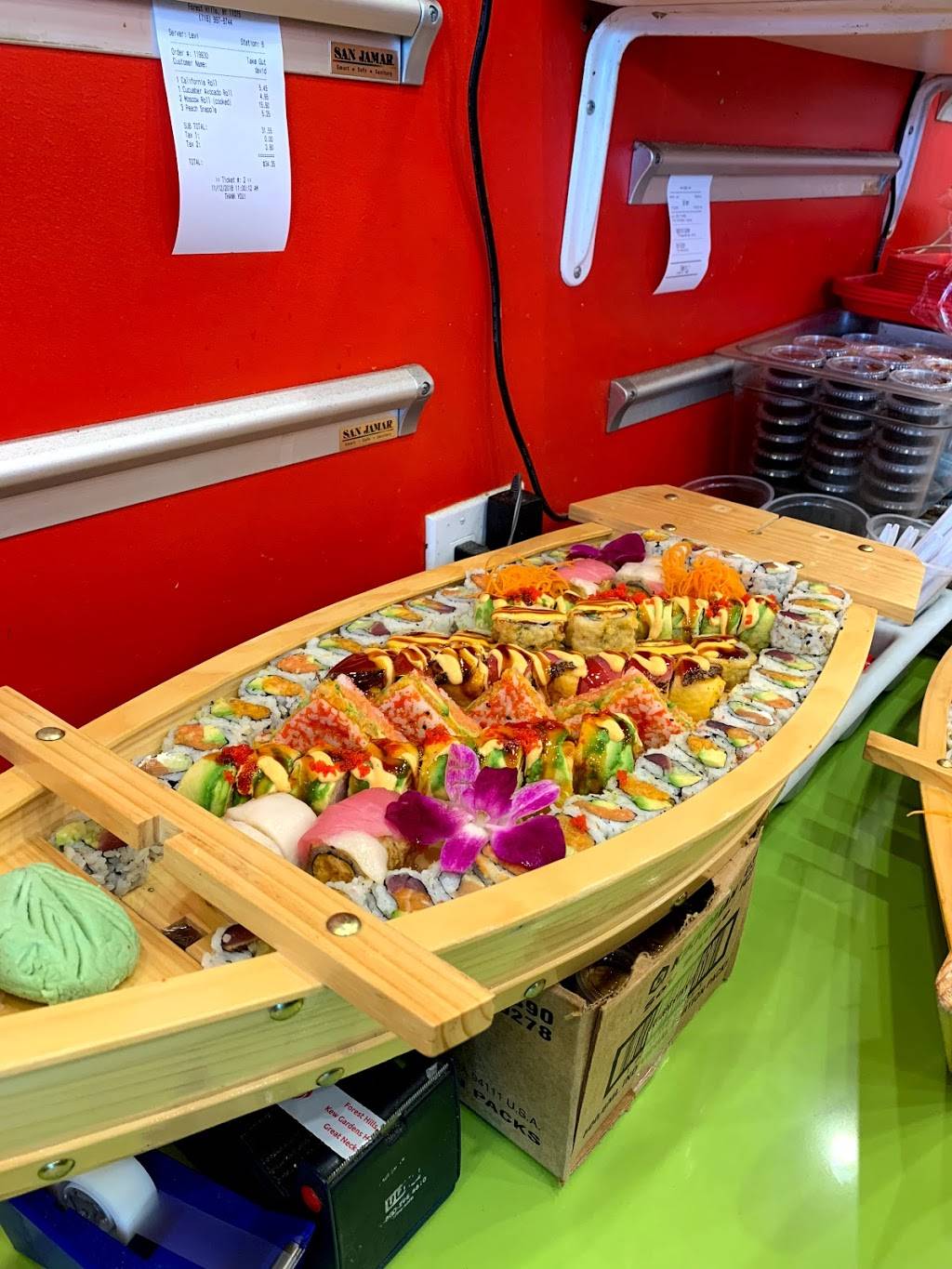 Sushi Fussion | restaurant | 105-43 64th Rd, Forest Hills, NY 11375, USA | 7189978744 OR +1 718-997-8744