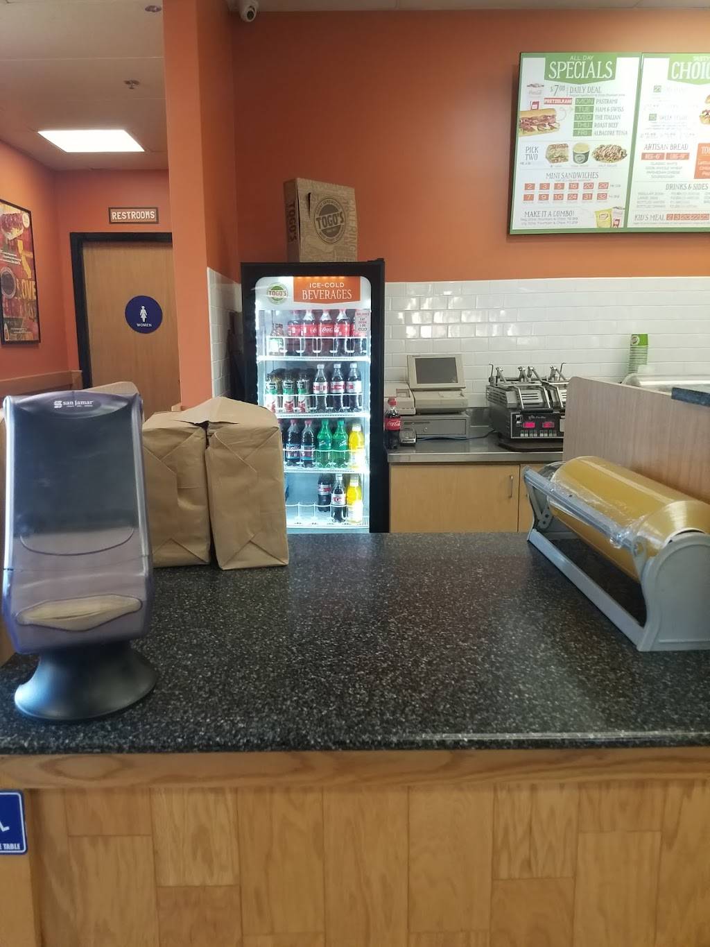 TOGOS Sandwiches | meal takeaway | 2410 Sycamore Dr, Simi Valley, CA 93065, USA | 8055203113 OR +1 805-520-3113