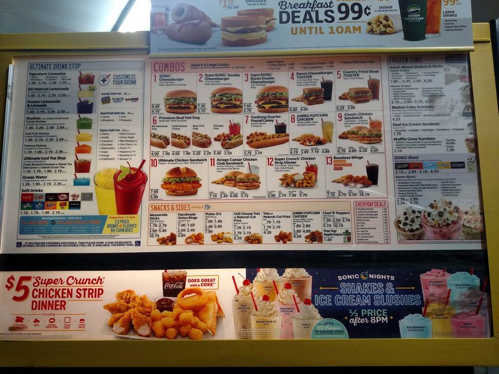 Sonic Drive-In | restaurant | 11050 Hwy 51 S #13, Atoka, TN 38004, USA | 9018371614 OR +1 901-837-1614