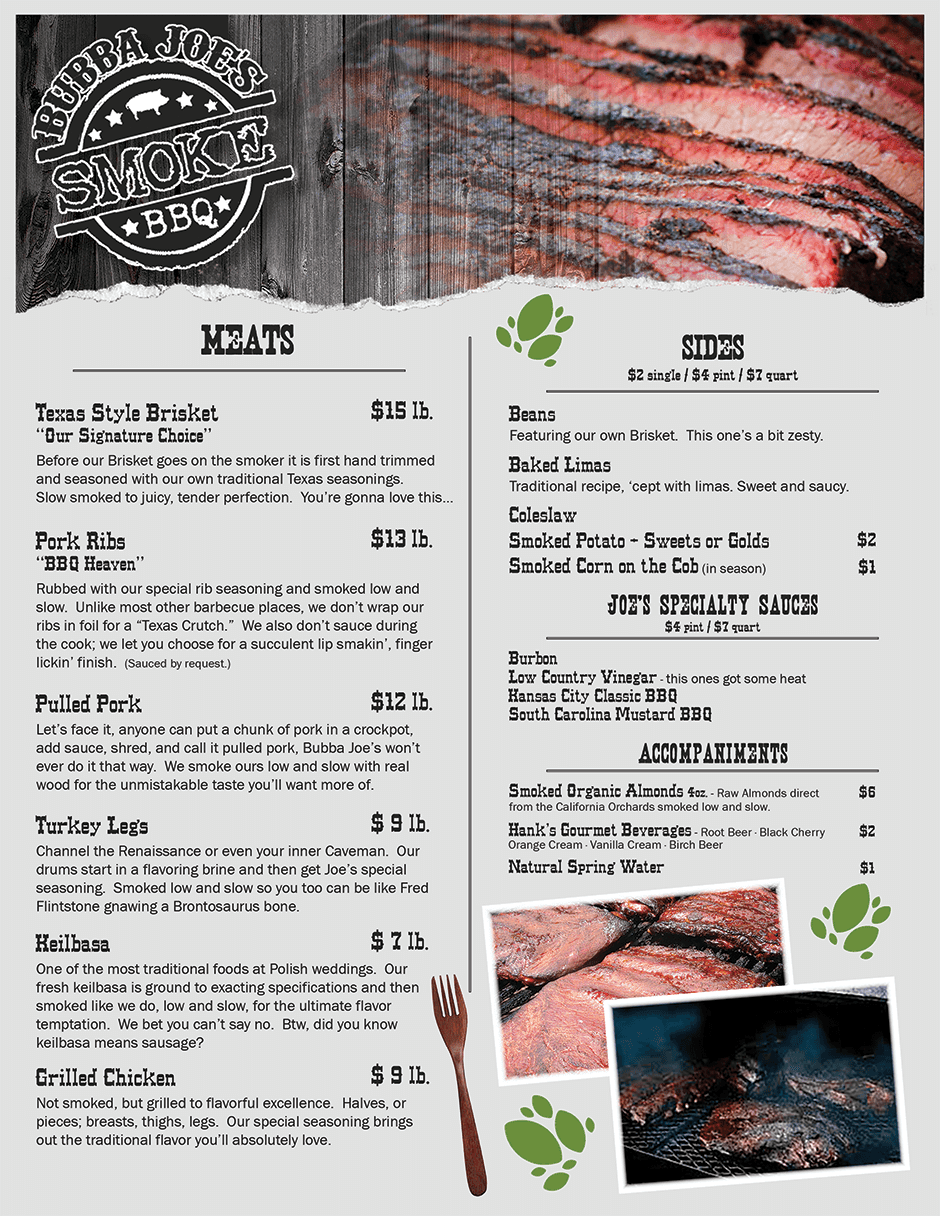 Bubba Joes Smoke BBQ | restaurant | 33 S Main St, Sunbury, PA 17801, USA | 5702214999 OR +1 570-221-4999