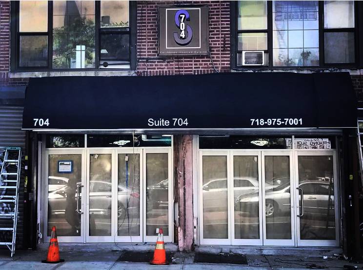 Suite 704 | restaurant | 704 Nostrand Ave, Brooklyn, NY 11216, USA | 7189757001 OR +1 718-975-7001