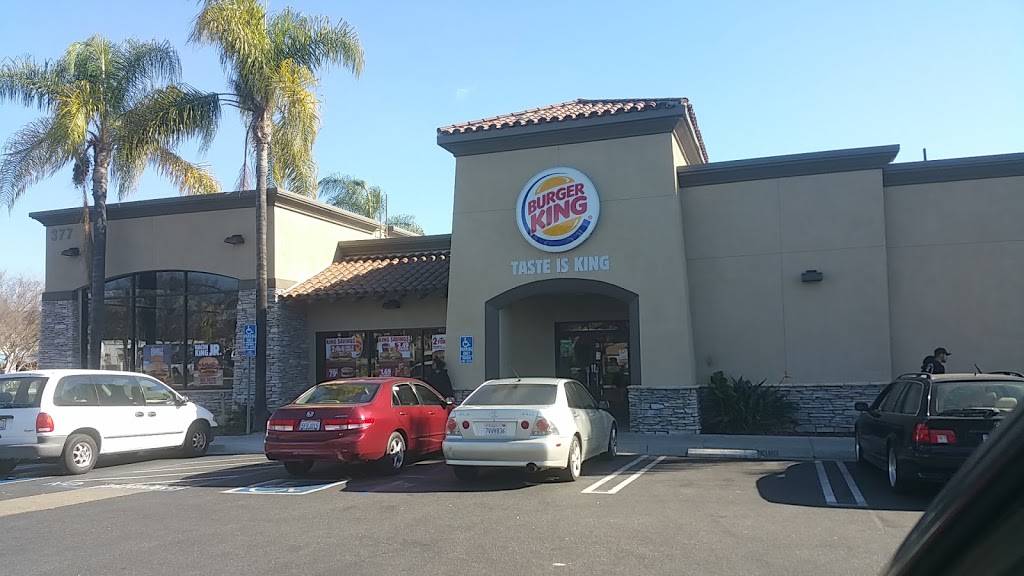 Burger King | restaurant | 377 Vista Village Dr, Vista, CA 92083, USA | 7609408406 OR +1 760-940-8406