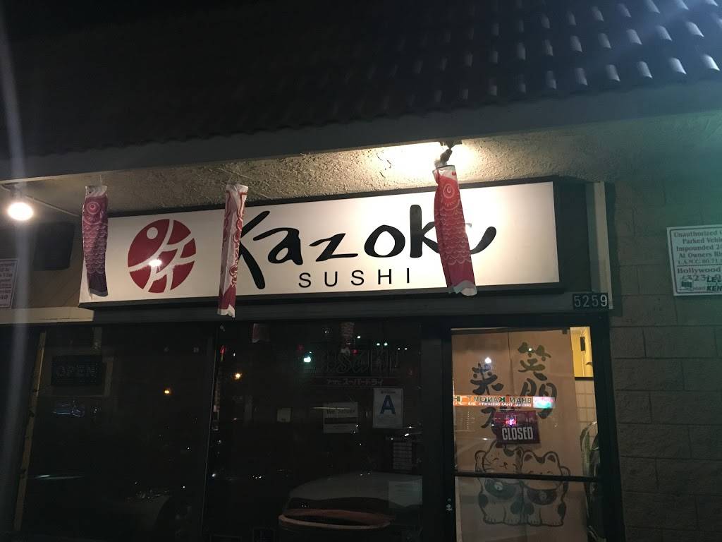 Kazoku Sushi | restaurant | 5259 Hollywood Blvd, Los Angeles, CA 90027, USA | 3238171002 OR +1 323-817-1002