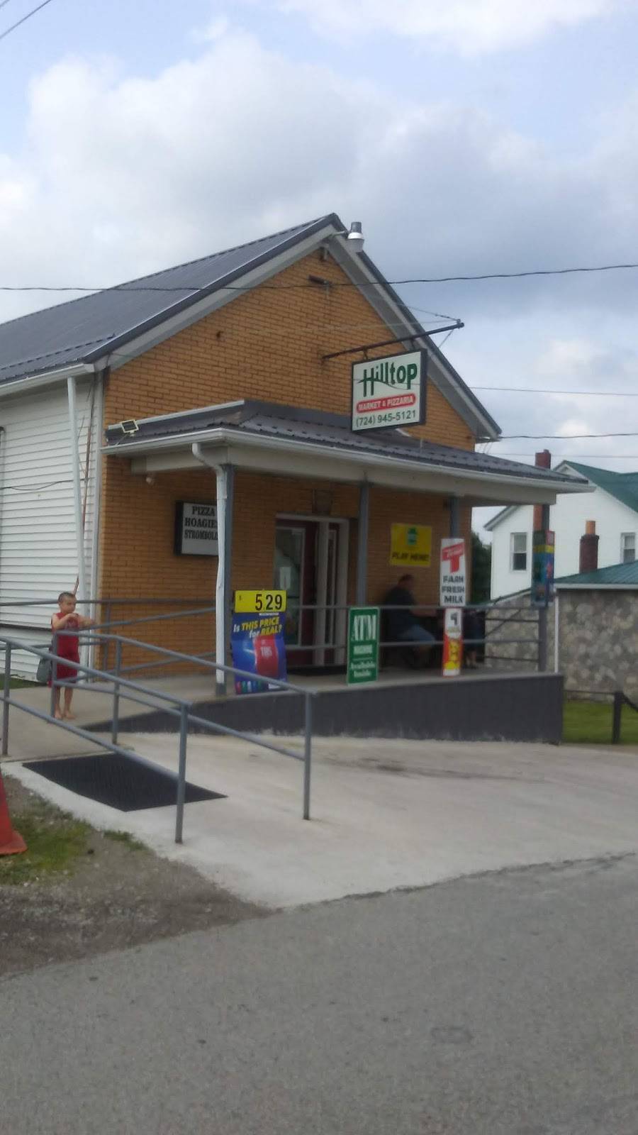 Hilltop Market And Pizzeria | restaurant | 2 Grant St, Eighty Four, PA 15330, USA | 7249455121 OR +1 724-945-5121