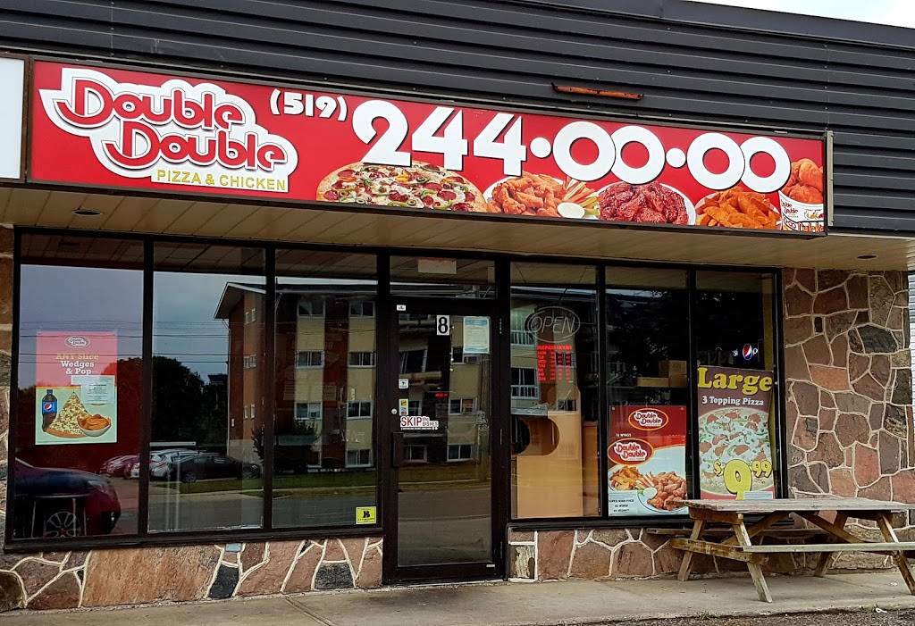 Double Double Pizza | restaurant | 347 Erb St W, Waterloo, ON N2L 1W4, Canada | 5199547666 OR +1 519-954-7666