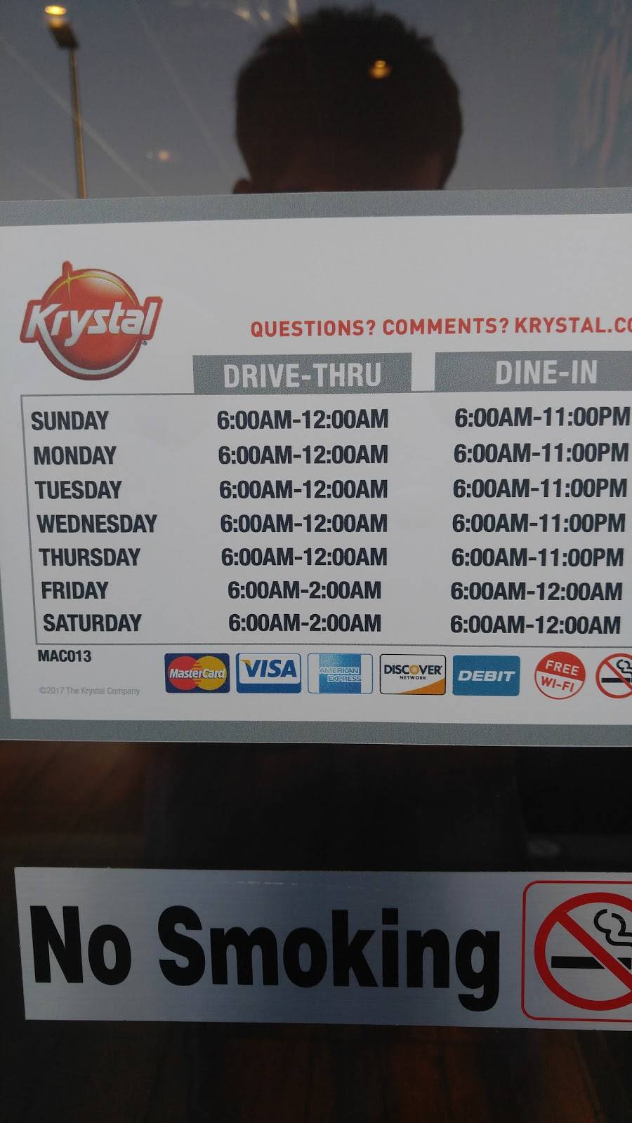 Krystal | restaurant | 1071 GA-96, Warner Robins, GA 31088, USA | 4783133131 OR +1 478-313-3131