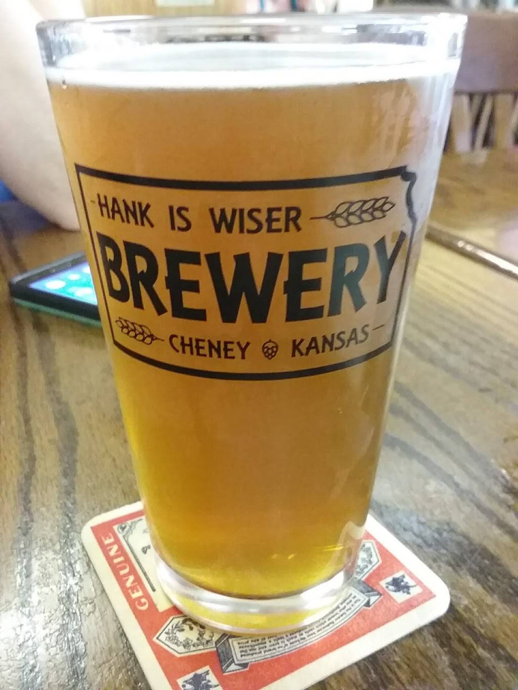 Hank Is Wiser Brewery | restaurant | 213 N Main St, Cheney, KS 67025, USA | 3165420113 OR +1 316-542-0113