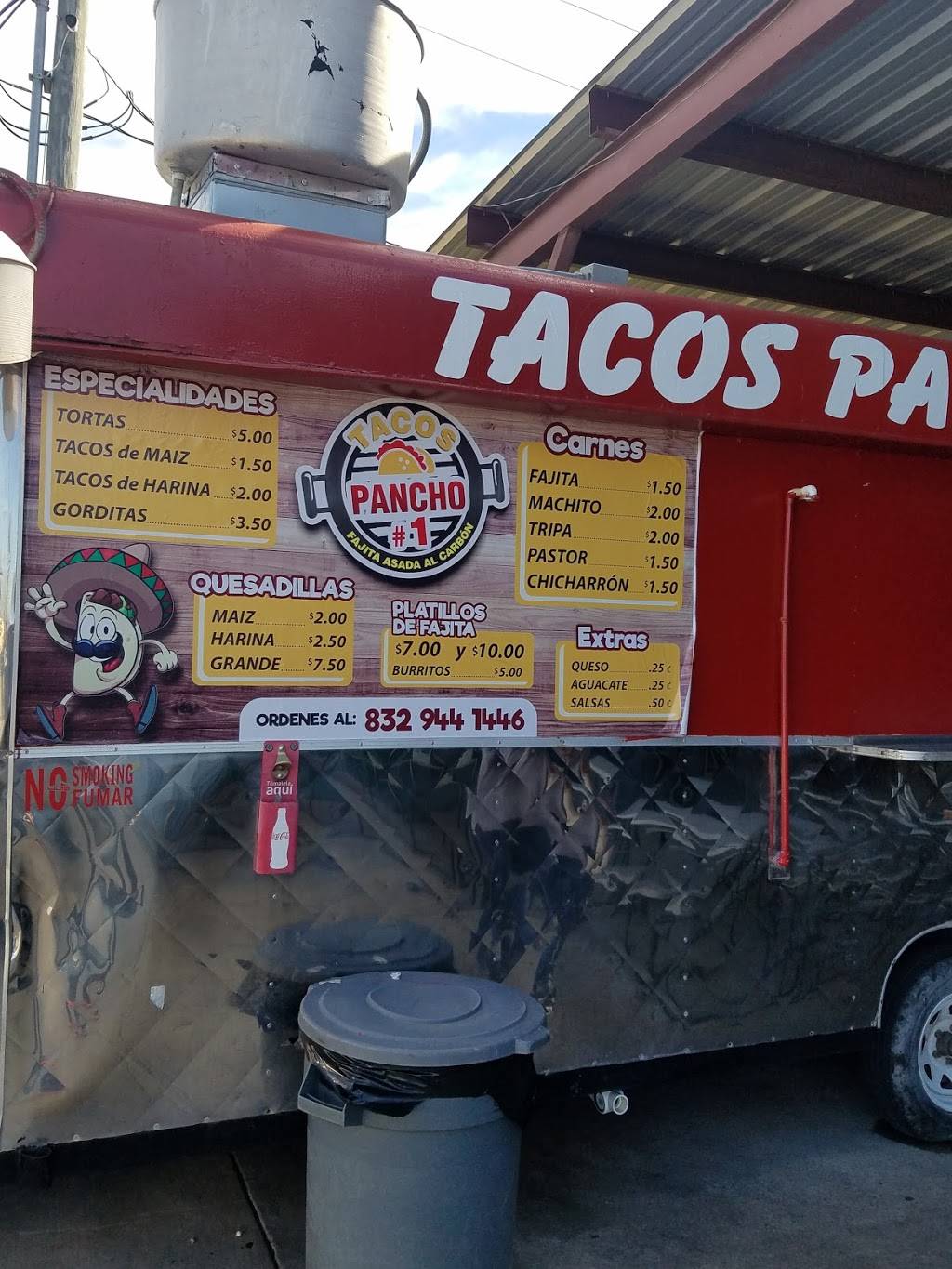 Tacos Pancho #1 | restaurant | Aldine Mail Rte Rd, Houston, TX 77037, USA | 8328639341 OR +1 832-863-9341