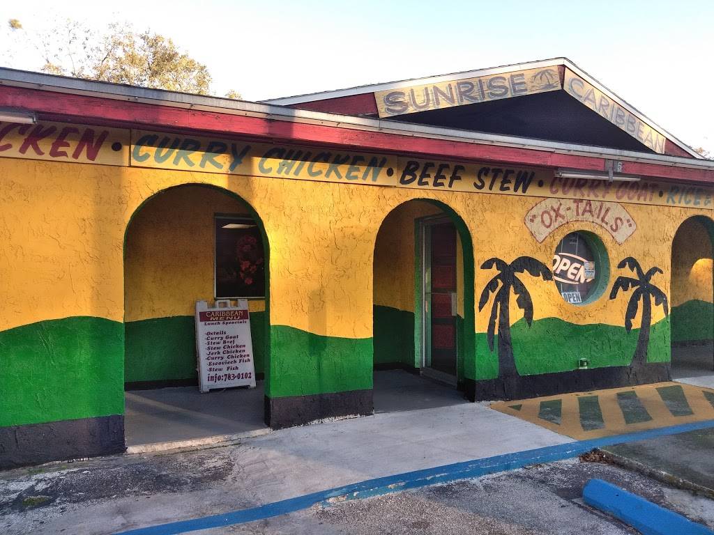 Sunrise Caribbean Gourmet | restaurant | 1415 Edgewood Ave N, Jacksonville, FL 32254, USA | 9047830102 OR +1 904-783-0102