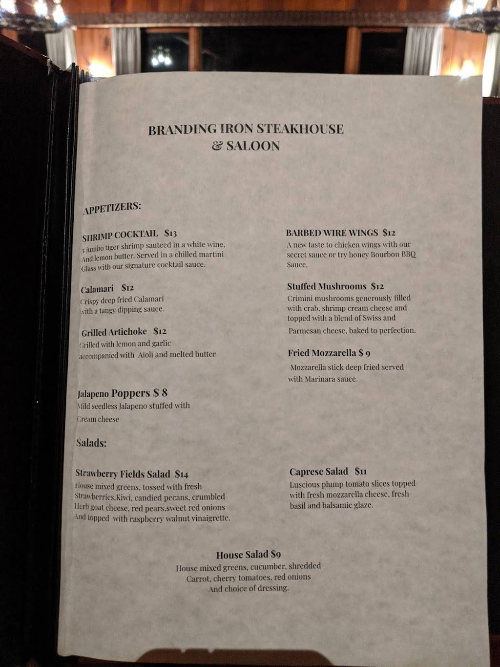 Branding Iron Steak House | restaurant | 50552 Rd 632, Oakhurst, CA 93644, USA | 5596834766 OR +1 559-683-4766