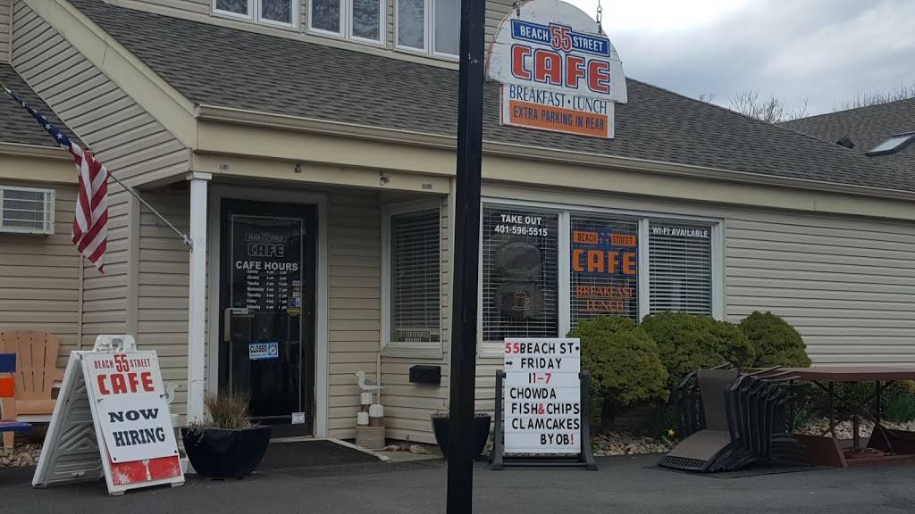 55 Beach Street Cafe | restaurant | 55 Beach St, Westerly, RI 02891, USA | 4015965515 OR +1 401-596-5515