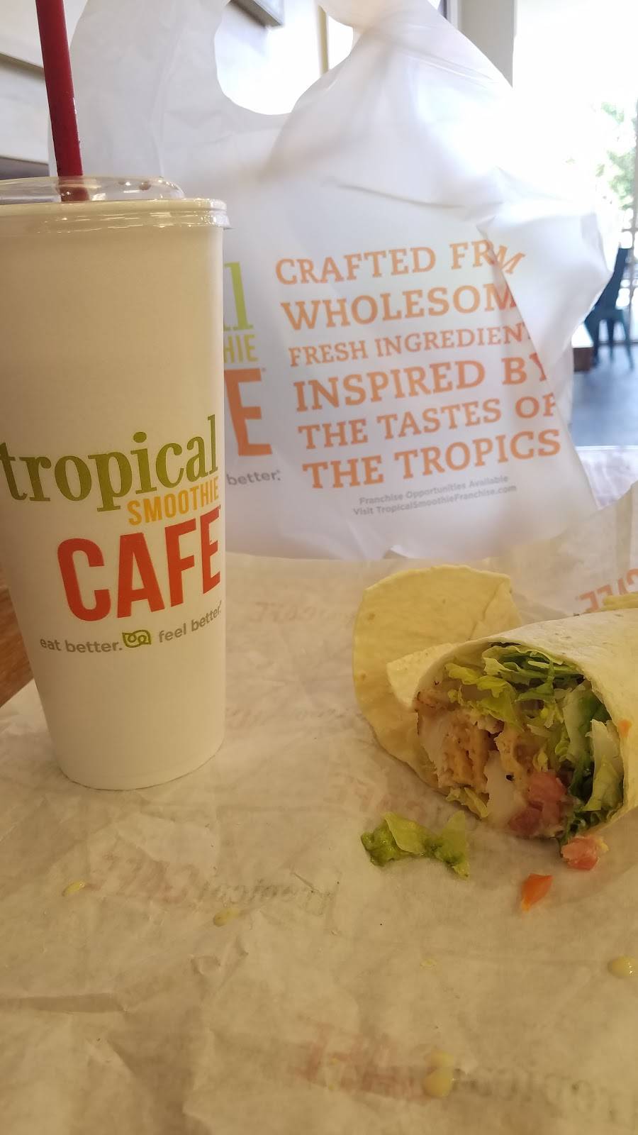 Tropical Smoothie Cafe | restaurant | 10455 Canal Rd, Brunswick, GA 31525, USA | 9122892635 OR +1 912-289-2635