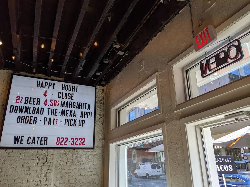 MexA Tacos | restaurant | 305 W Market St, Louisville, KY 40202, USA | 5028223232 OR +1 502-822-3232