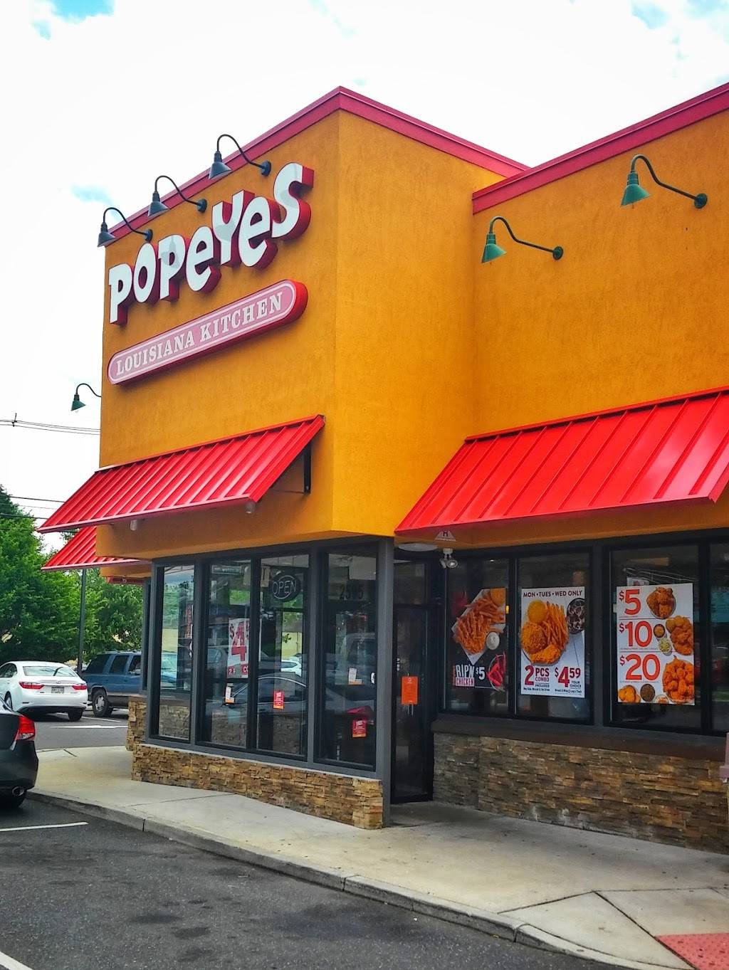 Popeyes Louisiana Kitchen | restaurant | 2595 Nottingham Way, Trenton, NJ 08619, USA | 6095868595 OR +1 609-586-8595