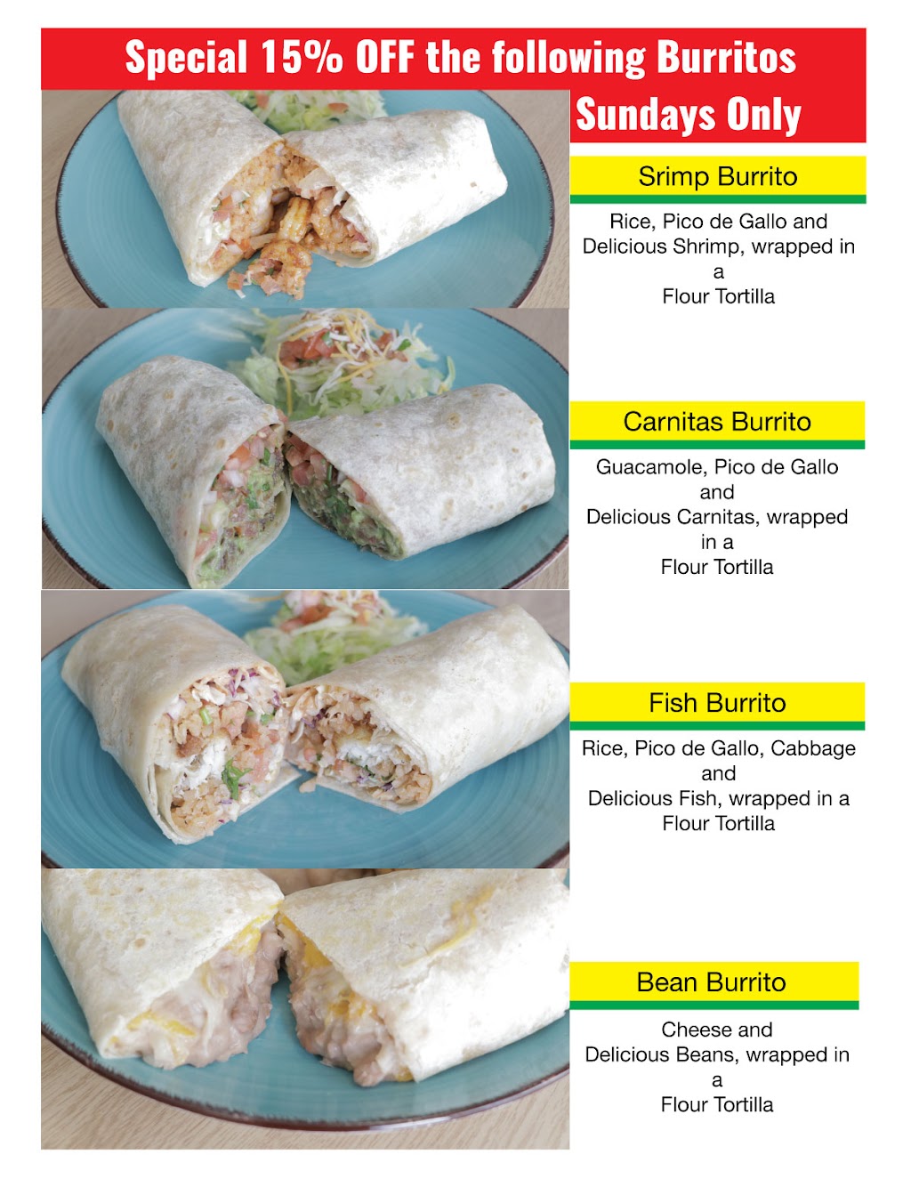 La Maria Mexican Food | restaurant | 979 Woodland Pkwy #102, San Marcos, CA 92069, USA | 7607417121 OR +1 760-741-7121