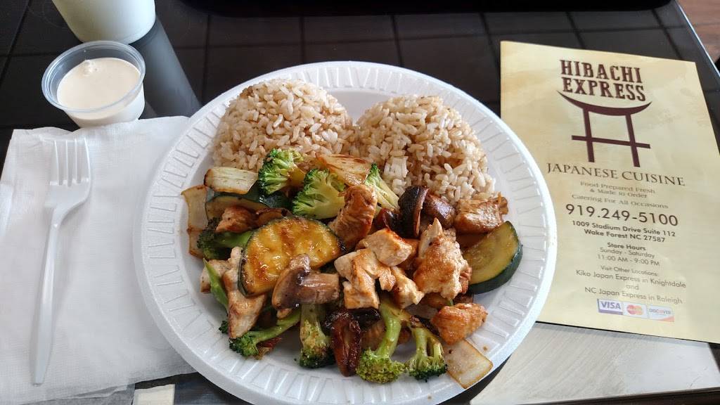 Hibachi Express | restaurant | Wake Forest, NC 27587, USA | 9192495100 OR +1 919-249-5100