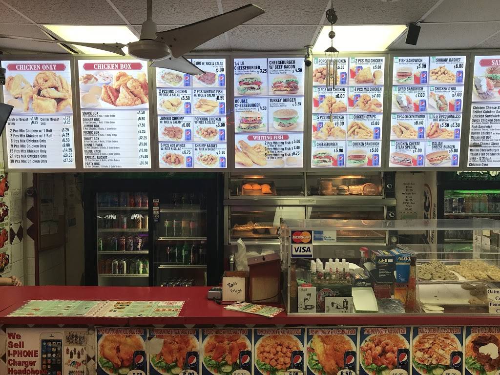 Crown Fried Chicken | restaurant | 64 Franklin St, Belleville, NJ 07109, USA | 9737598200 OR +1 973-759-8200