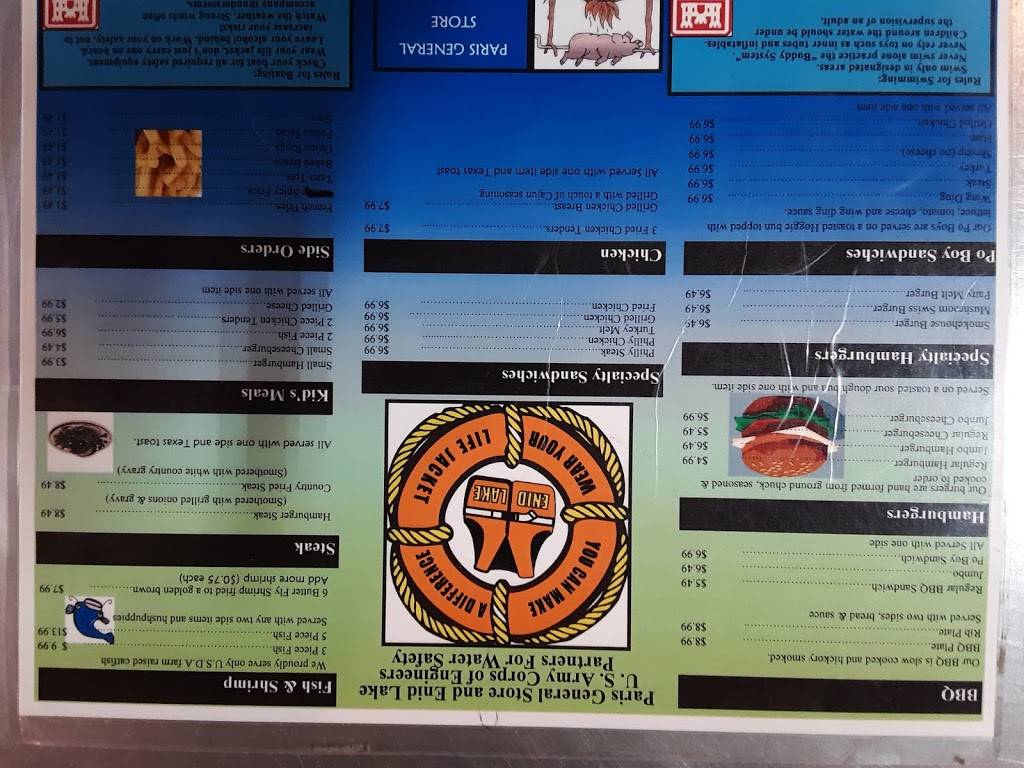 Paris General Store | restaurant | 722 MS-9W, Paris, MS 38949, USA | 6624732999 OR +1 662-473-2999