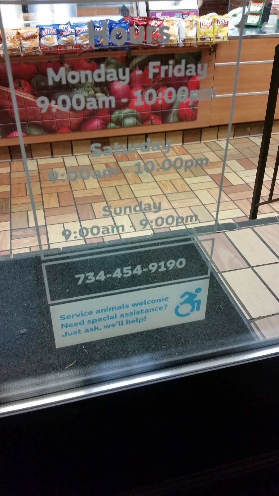 Subway | restaurant | 42291 Ann Arbor Rd, Plymouth, MI 48170, USA | 7344549190 OR +1 734-454-9190