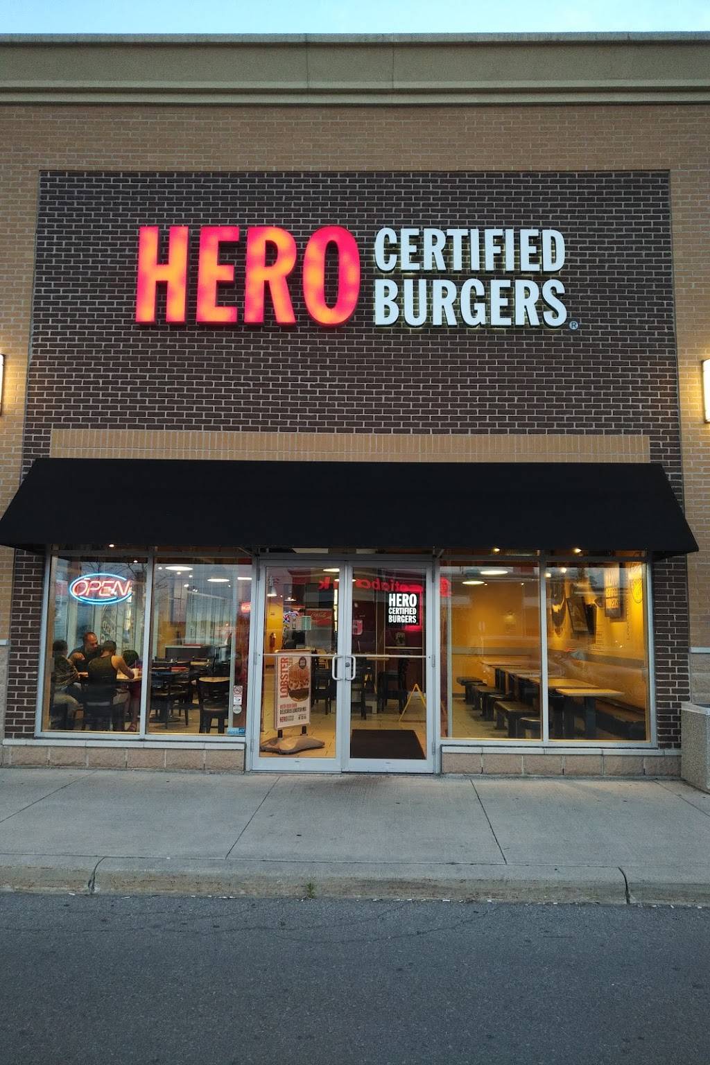 Hero Certified Burgers | restaurant | 850 Main St. East Unit 7J, Bldg #7, Milton, ON L9T 0J4, Canada | 9058787287 OR +1 905-878-7287