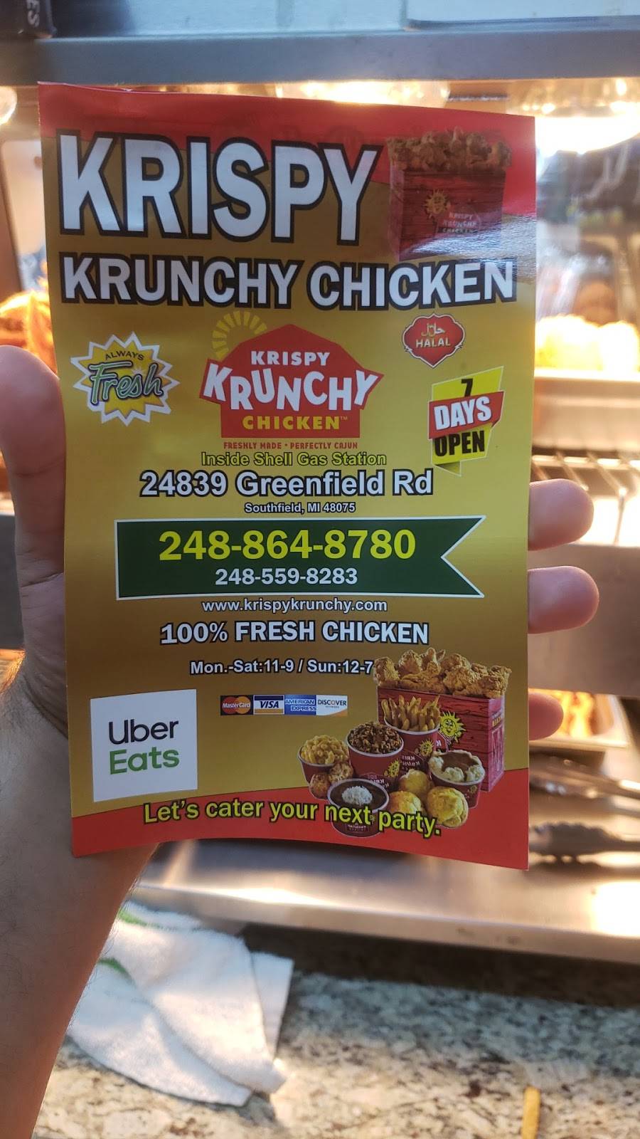 ALS KRISPY KRUNCHY CHICKEN | restaurant | 24839 Greenfield Rd, Southfield, MI 48075, USA | 2488648780 OR +1 248-864-8780