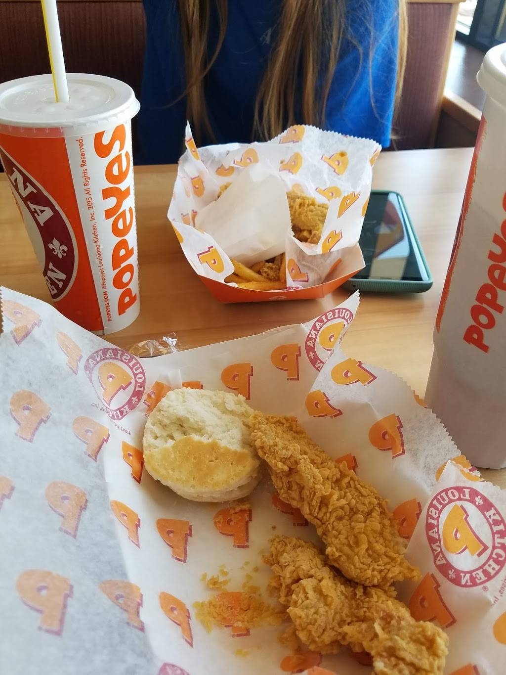 Popeyes Louisiana Kitchen | restaurant | 624 Baltimore Blvd, Westminster, MD 21157, USA | 4108577550 OR +1 410-857-7550