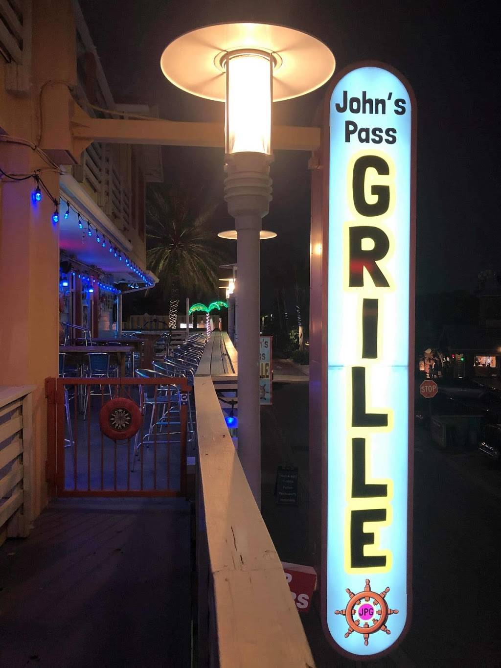 Johns Pass Grille | restaurant | 111 Boardwalk Place West, Ste 203, Madeira Beach, FL 33708, USA | 7272588962 OR +1 727-258-8962