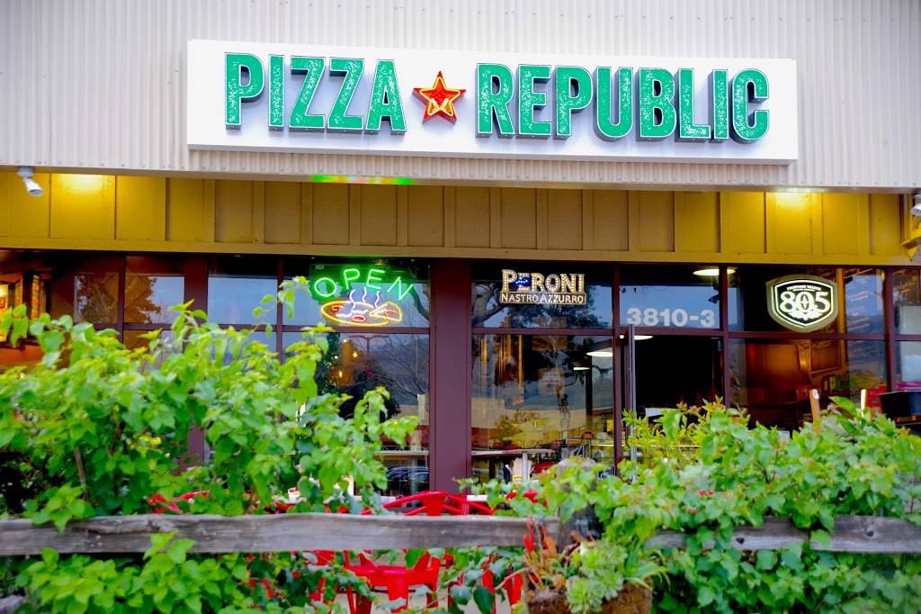 Pizza Republic | restaurant | 3810 Broad St #3, San Luis Obispo, CA 93401, USA | 8055434825 OR +1 805-543-4825