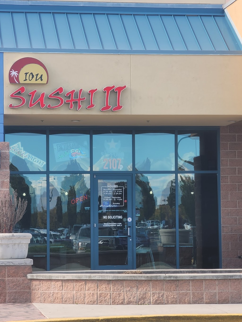 IOU Sushi | restaurant | 2107 N Cassia St, Nampa, ID 83651, USA | 2084615203 OR +1 208-461-5203