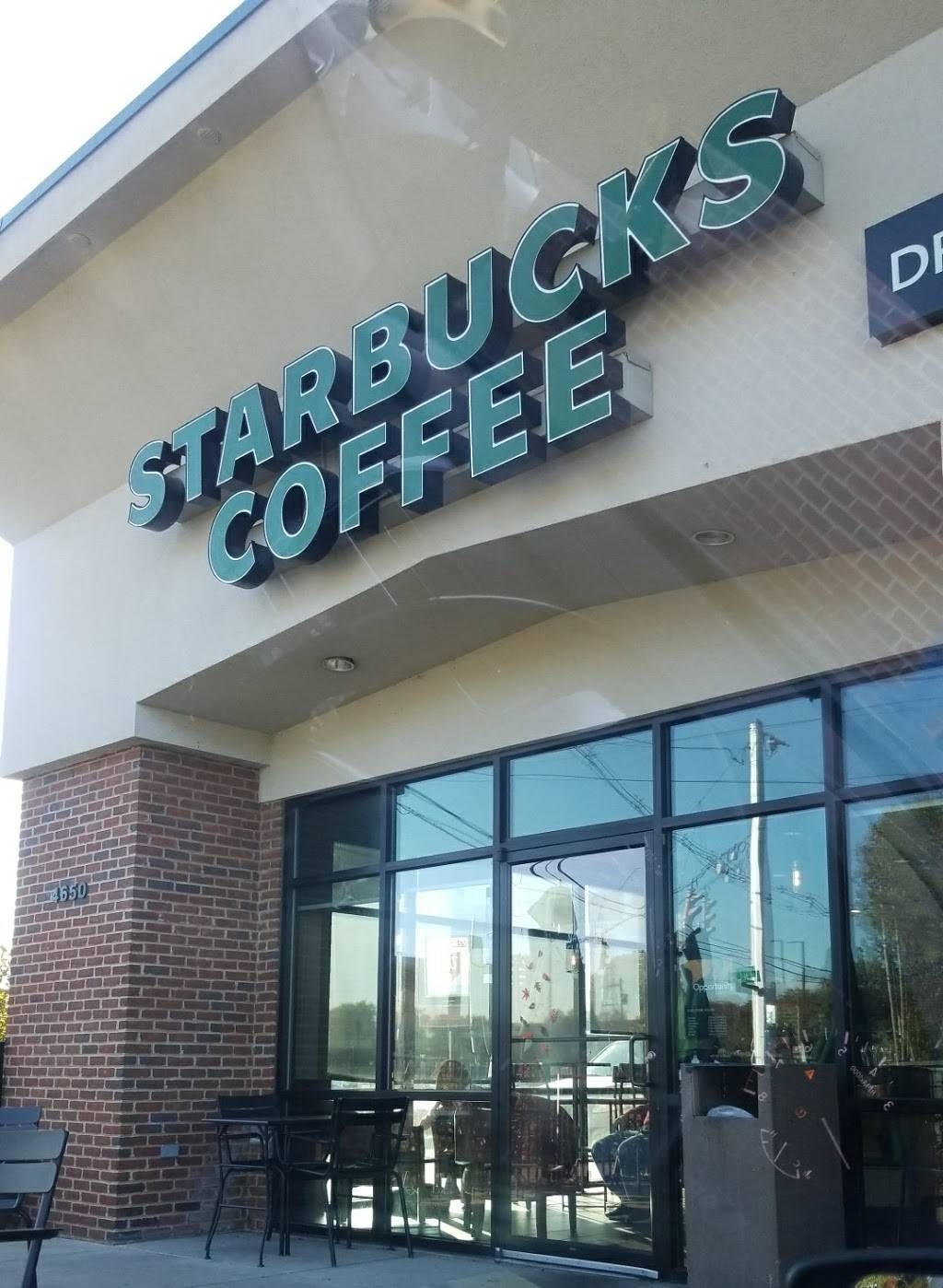 Starbucks | cafe | 4650 N First Ave, Evansville, IN 47710, USA | 8124210461 OR +1 812-421-0461