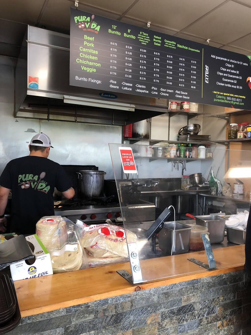 Pura Vida Ville | restaurant | 3095 Buffalo Rd, Rochester, NY 14624, USA | 5855328211 OR +1 585-532-8211