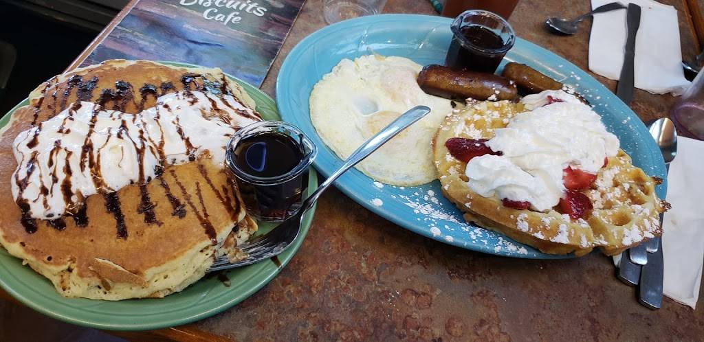 Biscuits Cafe | restaurant | 19420 N 59th Ave, Glendale, AZ 85308, USA | 6233762440 OR +1 623-376-2440