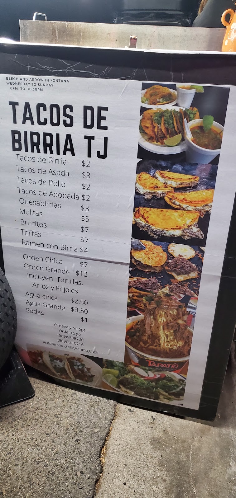 Tacos de Birria Tj | restaurant | 15310 Arrow Route, Fontana, CA 92335, United States | 9093310716 OR +1 909-331-0716