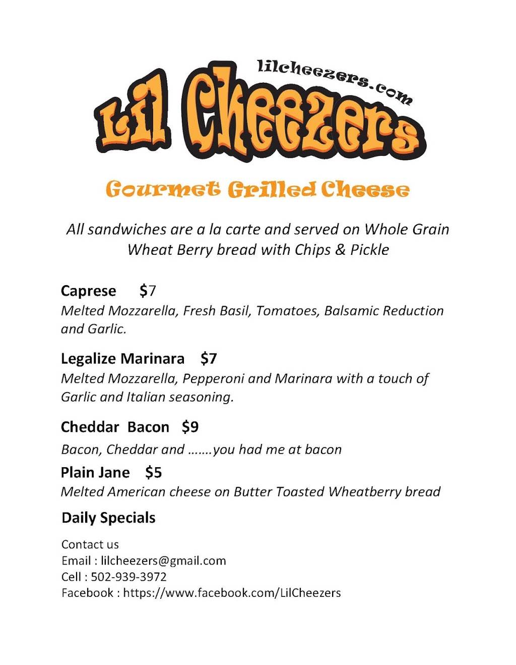 Lil Cheezers | restaurant | Mobile, Louisville, KY 40214, USA | 5029393972 OR +1 502-939-3972