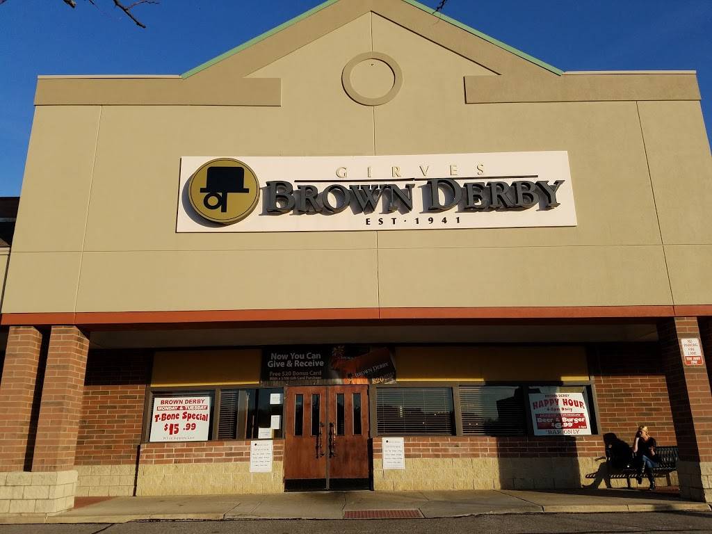 Brown Derby | restaurant | 18332 Bagley Rd, Cleveland, OH 44130, USA | 4408269900 OR +1 440-826-9900