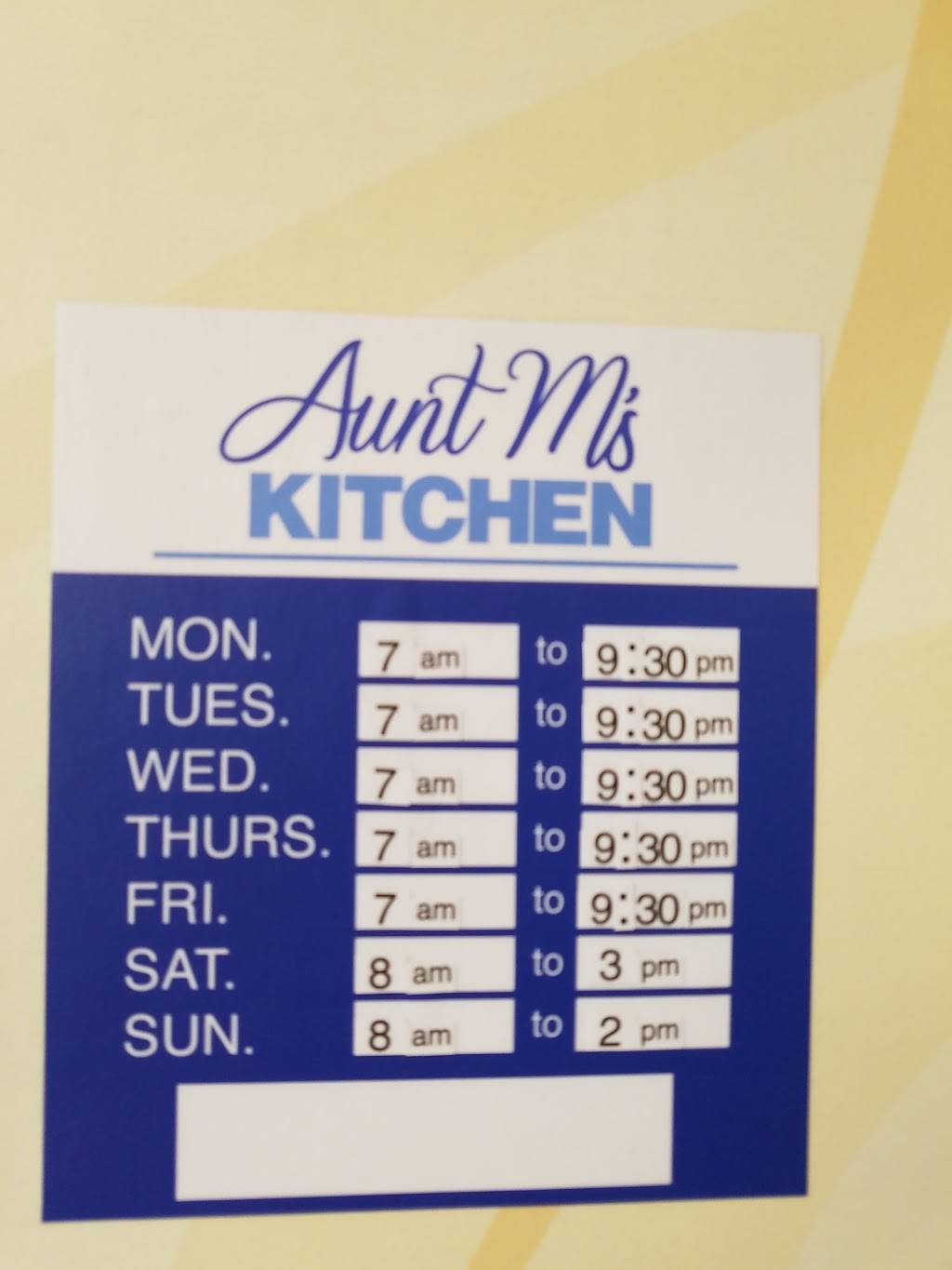Aunt M | restaurant | 11418 US-41, Ringgold, GA 30736, USA | 7069355745 OR +1 706-935-5745
